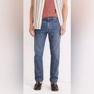 New Madewell Slim Jeans in Lyford Wash W32 L34